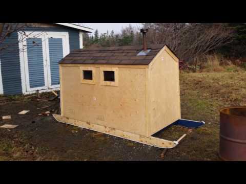 Ice Fishing Shanty Ice Fishing Shanty