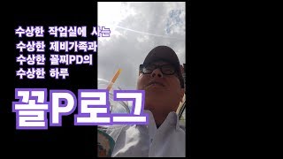 [꼴P로그] 수상한 작업실에 사는 수상한 제비와 수상한 꼴찌PD