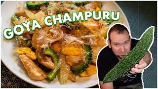 How to Cook Goya Champuru with Chicken | Okinawan Bitter Melon Recipe