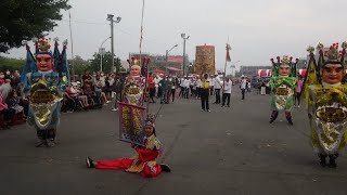 【參拜學甲寮慈興宮】【梅櫻跳鼓陣表演/後甲北極殿 屏東帝爺會哪吒藝術團/四草大眾廟 正妹蜈蚣鼓陣/五塊寮慶和宮 千順將軍/西螺廣福宮】台南安南區土城正統鹿耳門聖母廟辛丑科土城香禳災祈安香醮遶境大典6