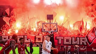 Hapoel Tel Aviv Fans Invaded Edel-optics.de Arena || Hamburg Towers - Hapoel Tel Aviv (07.12.2022)