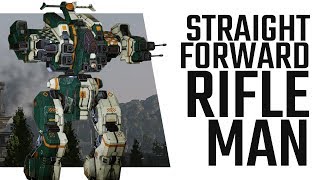 Straightforward but effective! Rifleman RFL-3C - Mechwarrior Online The Daily Dose #310