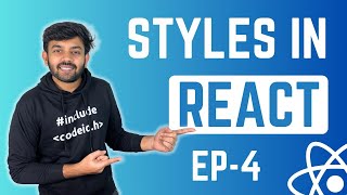 Styles in React | React Ep-4 | code io - Tamil