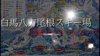 白馬八方尾根スキー場 中級 セントラルコース