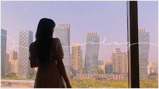 Songdo Central Park Vlog | Staying at a Hotel Alone😆