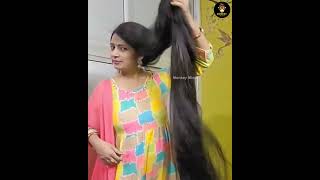 भारत की सबसे लंबे बाल वाली महिला ? | Longest hair women | #facts #stonefact #airplane #train #video