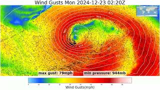 Notable Storms - 2024-12-20 00z GFS Run