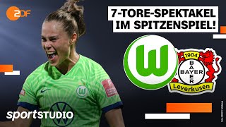 VfL Wolfsburg – Bayer Leverkusen Highlights | Frauen-Bundesliga, 3. Spieltag 2022/23 | sportstudio