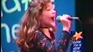 Young Emily West sings Delta Dawn