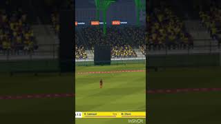 M S Dhoni helicopter shot. Cricket 19 gameplay. #shorts