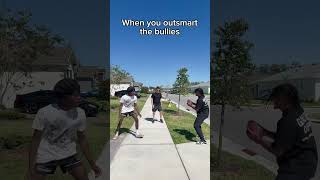 When you outsmart the bullies 😂