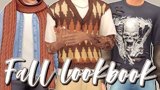 The Sims 4 | MALE FALL LOOKBOOK 2022 🍂 | + Links