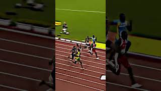 Usain Bolt Almost Broke the Olympic Record While JOGGING! #shorts #usainbolt #track