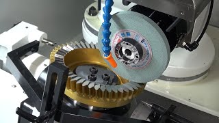 TOPWORK｜TG-4 CNC Tool \u0026 Cutter Grinder - Gear Shaper Cutter 插齒刀修銳 插齒刀修銳專用機