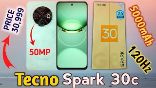 Tecno Spark 30c unboxing | Detail review | Helio G91 gaming phone | BilalMobiles8