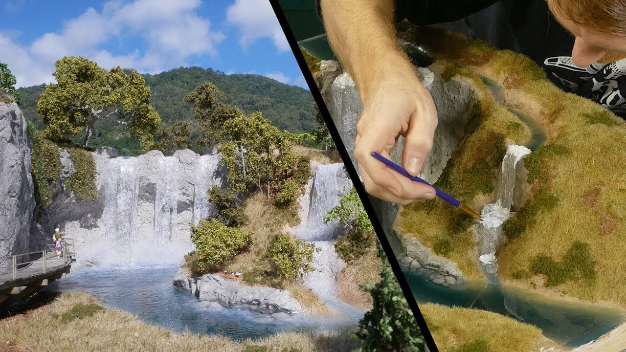 Waterfall Diorama