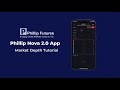 Tutorial Platform Trading Nova 2.0 App: Market Depth