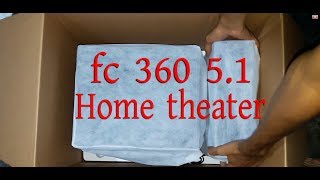 Microlab fc 360 ( 5 .1) Home theater  Unboxing  \u0026 Installation Guide