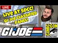 SDCC GI JOE CLASSIFIEDS PANEL LIVE!