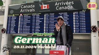 German Arrived in Toronto #古淖文 平安到達多倫多 #天使後援會