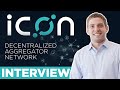 ICON ICX interview | A Decentralized Aggregator Network