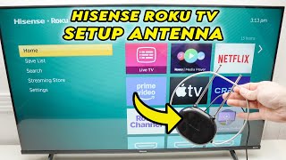 Hisense Roku TV: How to Setup Antenna & Scan Channels