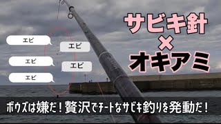 【新潟】サビキ針にエビをつけて漁港に放り込んでみた2022.10.29