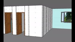cloisons placo-plâtre , comment faire ?