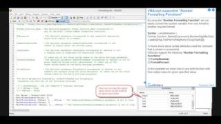 VBScript - Numbers Function