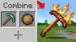 Minecraft, But You Can COMBINE Items...