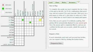 Logic-Puzzles.org - How the Grid Works