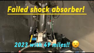 Kona 2023, failed shock absorber! With only 49miles!!