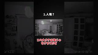 【ゆっくり解説】目が合った瞬間終わる...SNSに投稿された恐怖の映像3選 #shorts