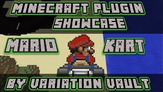 Minecraft Bukkit Plugin - Mario Kart - Race mario style!