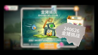 24年06月26日 愤怒的小鸟2金猪挑战