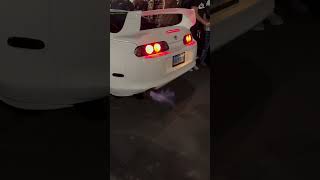 Toyota Supra Exhaust At The Car Meet⚡🔥