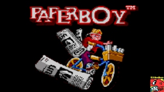 Paperboy [Easy Street] SEGA GAME GEAR - 17,050