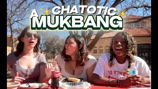 THERE WAS HAIR IN HER FOOD!?!?! (A CHAOTIC Mukbang with Caramelly Addison)