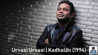 Urvasi Urvasi | Kadhalan (1994) | A.R. Rahman [HD]