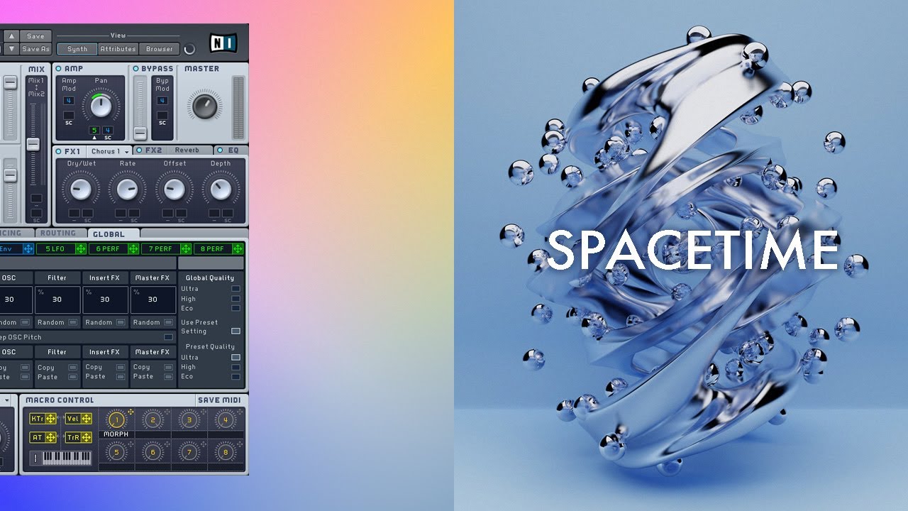 30 NI Massive Presets | "Spacetime" By OCTO8R - YouTube