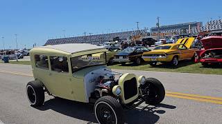 2023 Spring Daytona Turkey Run massive classic car show old rides walkthrough Turkey Nites memories