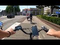 roermond netherlands cycling pov july 2022