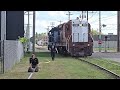 Railroad Needs The Fire Department, Plus A Close Call At A Railroad Crossing! #trains #trainvideo