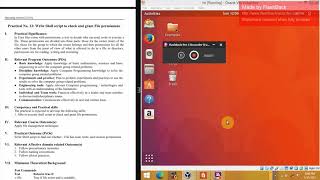 Exp.13 |Operating System (22516)|write a shell script to check and Grant file permission.