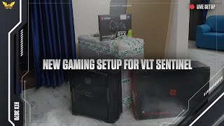 VLT BOOTCAMP LIVE | Building VLT Sentinel's SETUP  | Lets go!