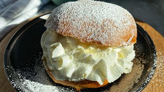 Swedish Semla meets American’s Peanut Butter And Jelly sandwich