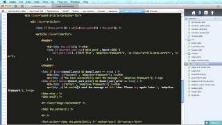 Adaptive Blog Theme: Completed the Contact Page With All the PHP Code
