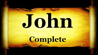 The Gospel of John Complete - Bible Book #43 - Just In Bible - HD Audio-Text Read Along