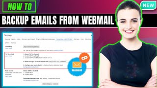 How to backup Emails from Webmail 2025 | Backup email cpanel