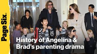 Why Angelina and Brad are still fighting about their children 10 years after their explosive split
